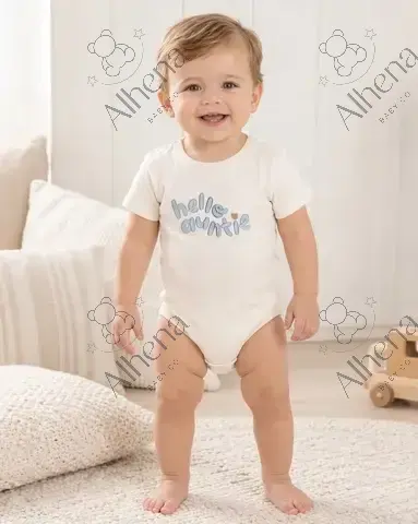 Body con manga corta Hello Auntie - foto 2