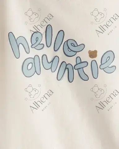 Body con manga corta Hello Auntie - foto 4