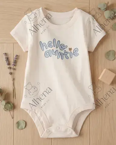 Body con manga corta Hello Auntie - foto 3