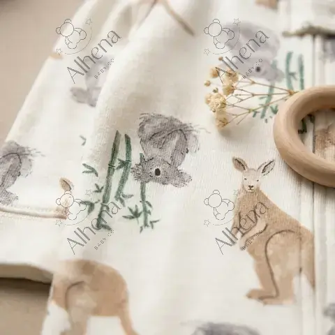 Pijama Kangaroo con cremallera de dos vías. - foto 4