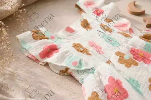 Conjunto para bebé burbujas de flores, 2 piezas - foto 4