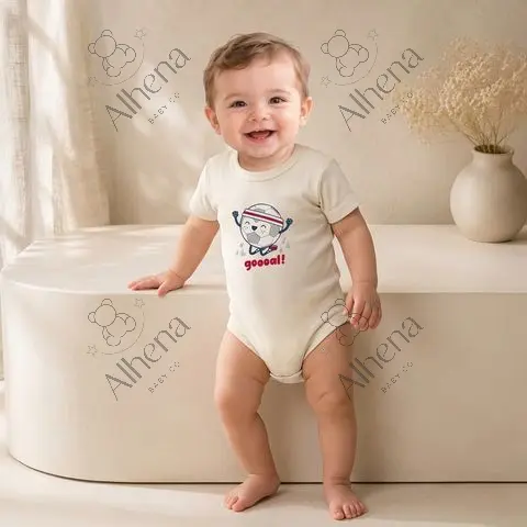 Body estampado de balón de fútbol - foto 2
