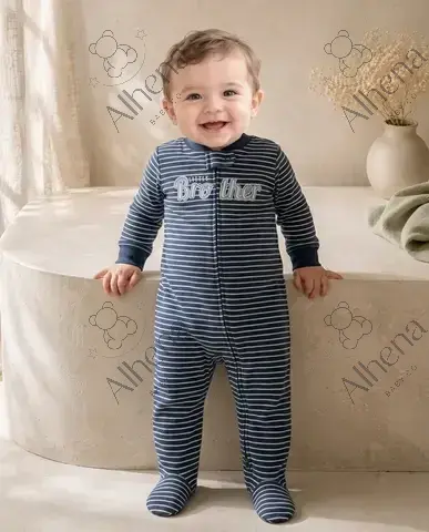 Pijama Little Brother con cremallera de dos vías. - foto 2