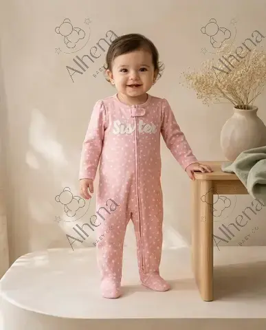 Pijama sister con cremallera de dos vías. - foto 2
