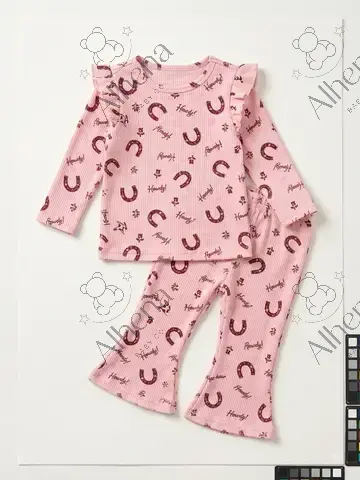 Conjunto para bebe, estampado Horseshoe - foto 3